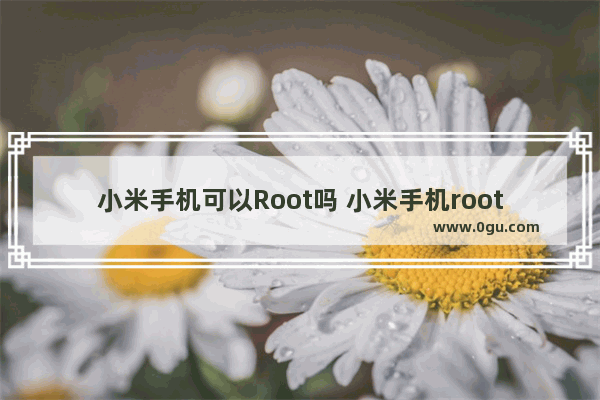 小米手机可以Root吗 小米手机root