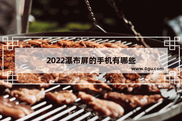 2022瀑布屏的手机有哪些