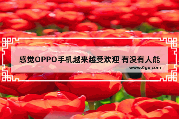 感觉OPPO手机越来越受欢迎 有没有人能连续使用三五年不更换