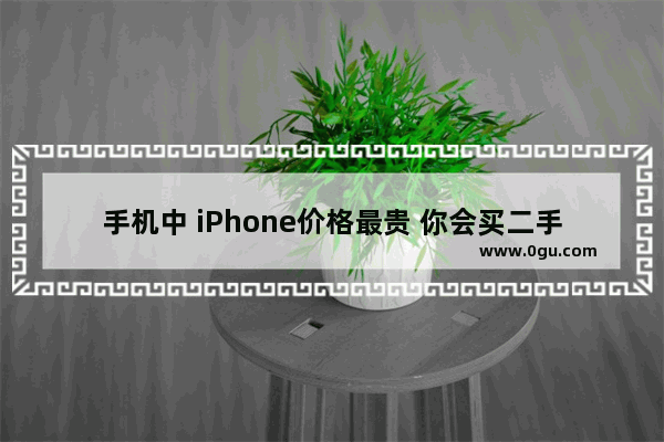 手机中 iPhone价格最贵 你会买二手iPhone吗