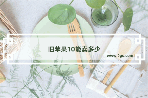 旧苹果10能卖多少