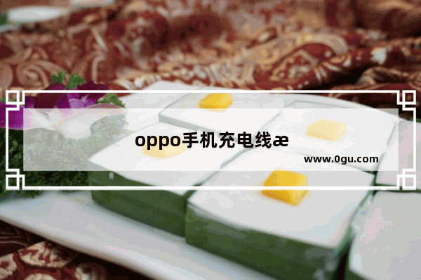 oppo手机充电线是什么接口