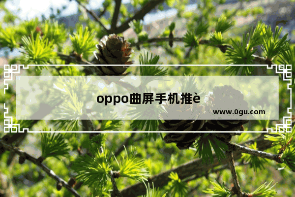 oppo曲屏手机推荐