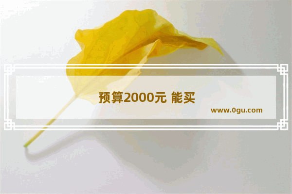 预算2000元 能买什么样的手机 是买新机还是买好点的二手机