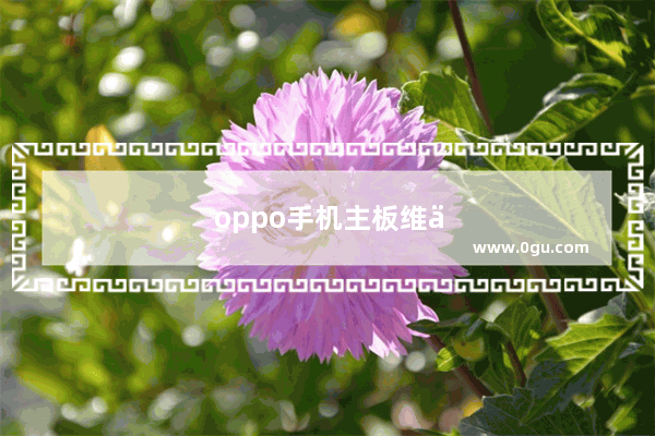 oppo手机主板维修要花多少钱