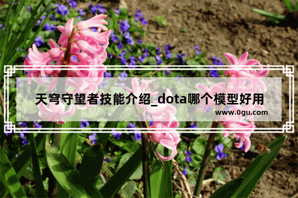 天穹守望者技能介绍_dota哪个模型好用