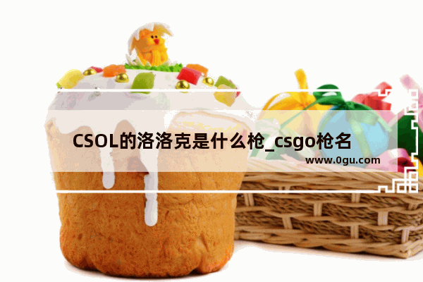 CSOL的洛洛克是什么枪_csgo枪名