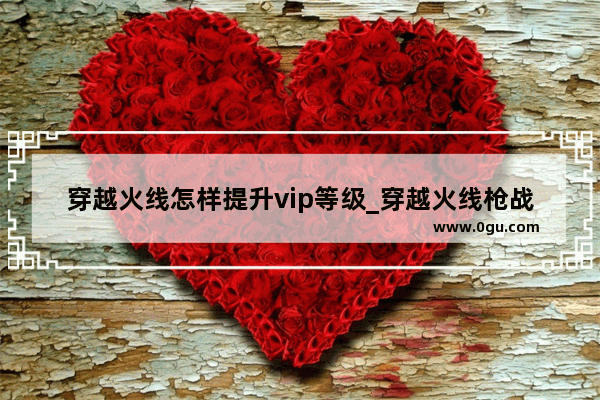 穿越火线怎样提升vip等级_穿越火线枪战王者幻影怎么才能获得