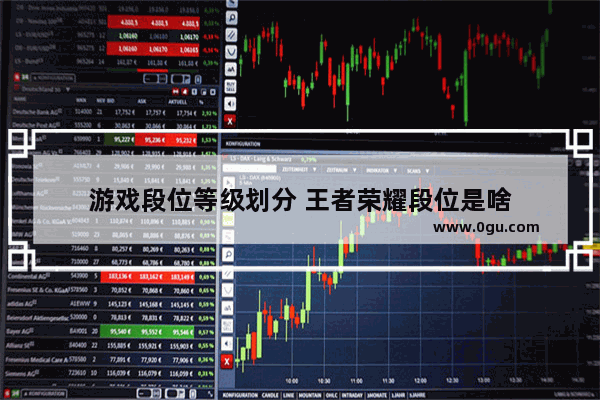 游戏段位等级划分 王者荣耀段位是啥