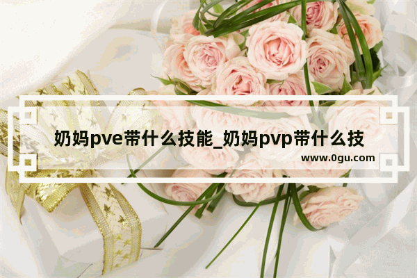 奶妈pve带什么技能_奶妈pvp带什么技能