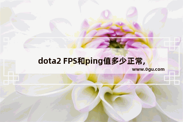 dota2 FPS和ping值多少正常,dota2降帧