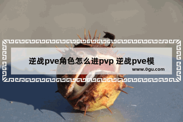 逆战pve角色怎么进pvp 逆战pve模式