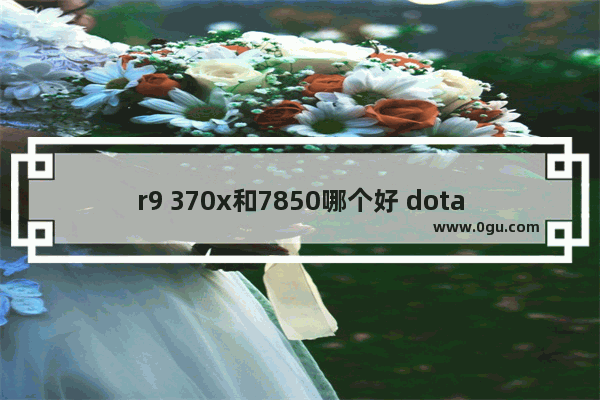 r9 370x和7850哪个好 dota2 7850