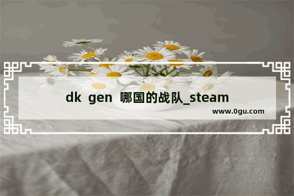 dk  gen  哪国的战队_steam哪个地区下载最快