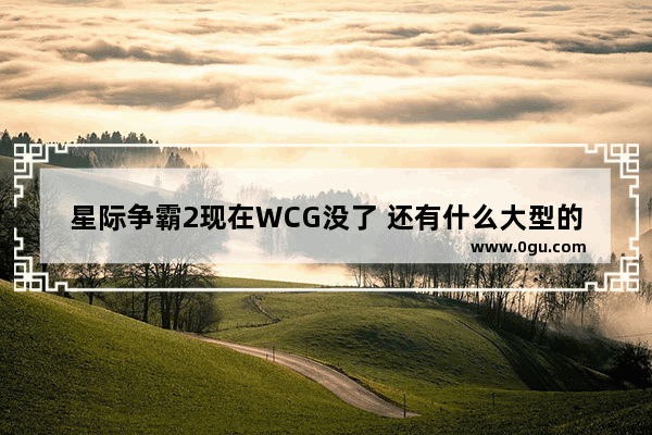 星际争霸2现在WCG没了 还有什么大型的比赛吗_安佳为什么离开NEOTV