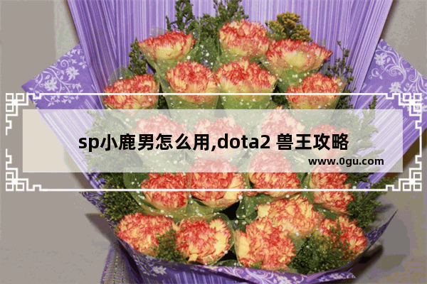 sp小鹿男怎么用,dota2 兽王攻略