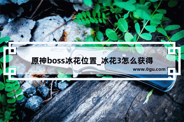 原神boss冰花位置_冰花3怎么获得