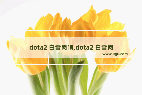 dota2 白雪岗哨,dota2 白雪岗哨