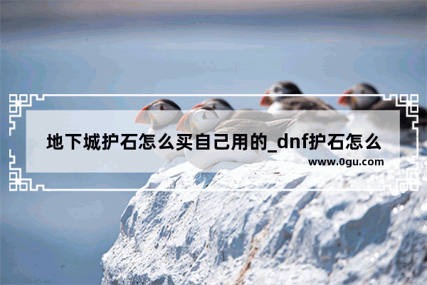 地下城护石怎么买自己用的_dnf护石怎么卖