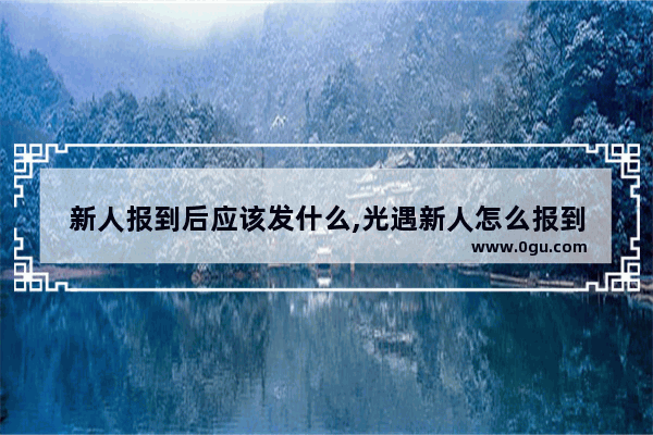 新人报到后应该发什么,光遇新人怎么报到