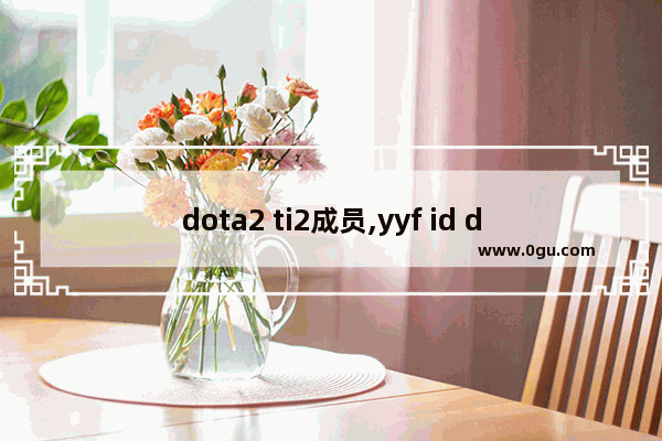 dota2 ti2成员,yyf id dota2