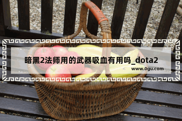 暗黑2法师用的武器吸血有用吗_dota2流浪剑客最强出装