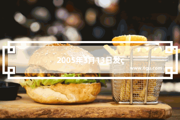 2005年3月13日发生了什么