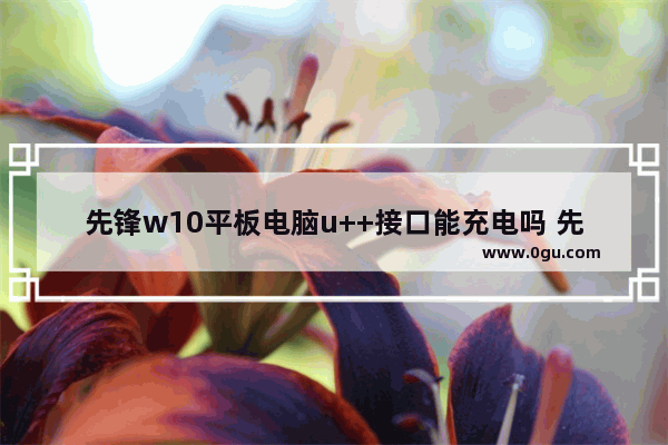 先锋w10平板电脑u++接口能充电吗 先锋平板电脑