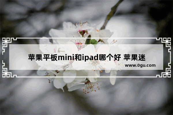 苹果平板mini和ipad哪个好 苹果迷你平板电脑