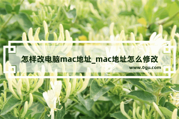 怎样改电脑mac地址_mac地址怎么修改呢