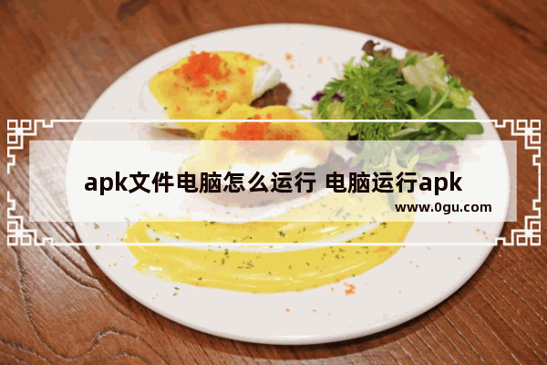 apk文件电脑怎么运行 电脑运行apk