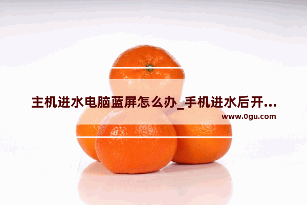 主机进水电脑蓝屏怎么办_手机进水后开机变成蓝屏要怎么办