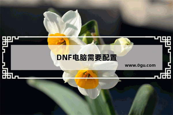 DNF电脑需要配置