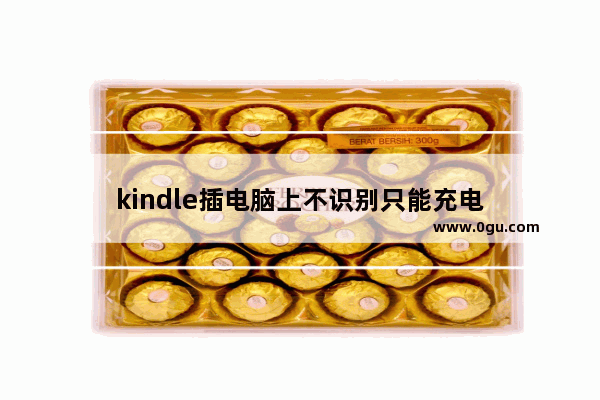 kindle插电脑上不识别只能充电