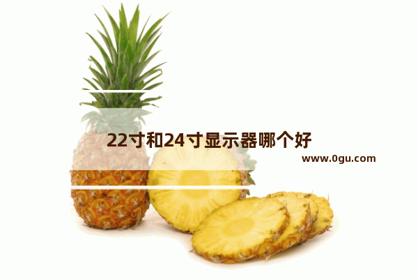 22寸和24寸显示器哪个好