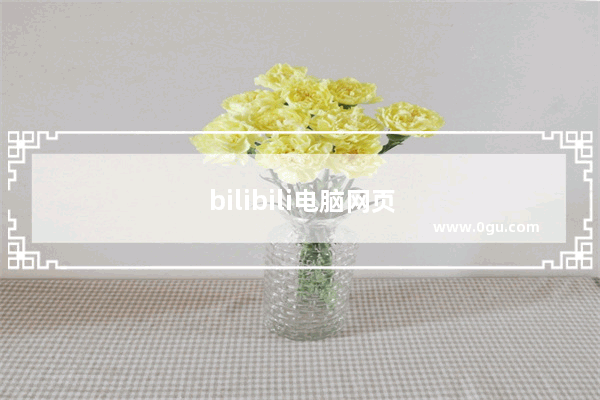 bilibili电脑网页版入口