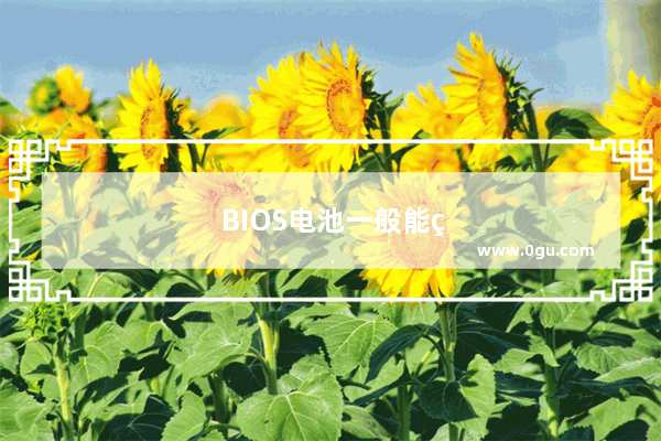 BIOS电池一般能用多久