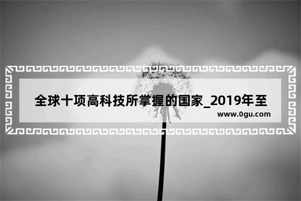 全球十项高科技所掌握的国家_2019年至2021年重要科技成就