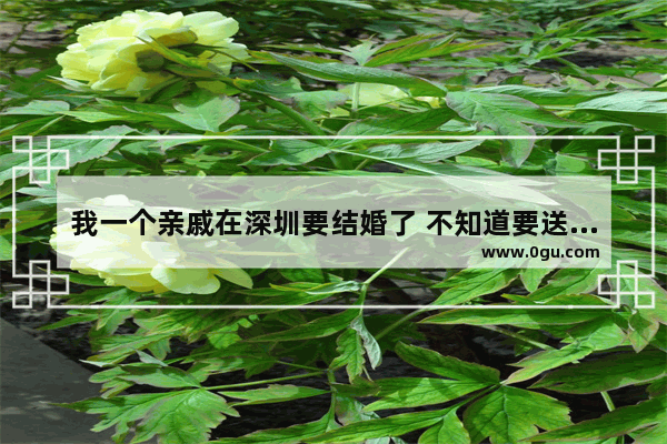 我一个亲戚在深圳要结婚了 不知道要送多少礼金_请问武汉男方上门以及提亲和结婚的习俗