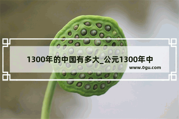 1300年的中国有多大_公元1300年中国是什么朝代