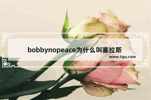 bobbynopeace为什么叫塞拉斯 塞拉斯历史人物