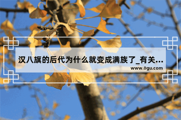 汉八旗的后代为什么就变成满族了_有关建党节的习俗