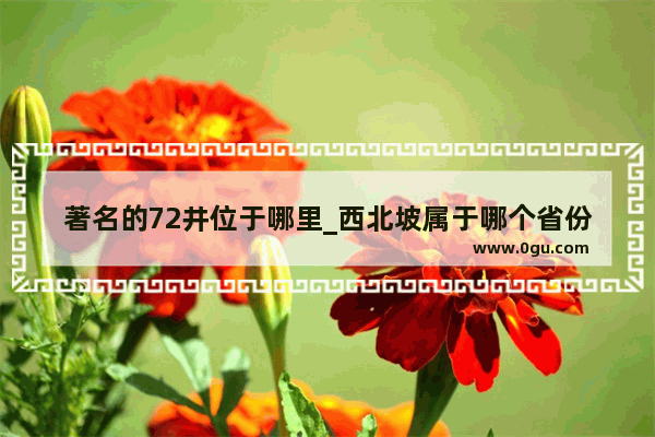 著名的72井位于哪里_西北坡属于哪个省份