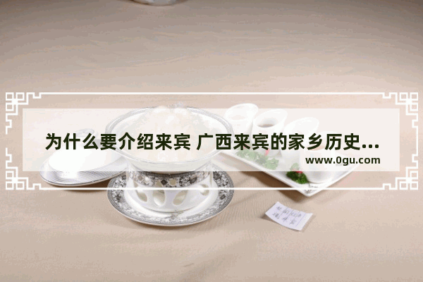 为什么要介绍来宾 广西来宾的家乡历史文化