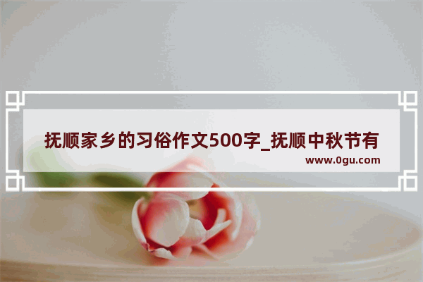 抚顺家乡的习俗作文500字_抚顺中秋节有什么活动