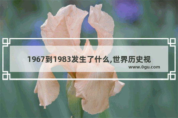 1967到1983发生了什么,世界历史视频83集