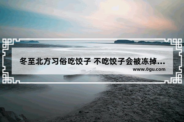 冬至北方习俗吃饺子 不吃饺子会被冻掉耳朵 南方小伙伴们有什么习俗