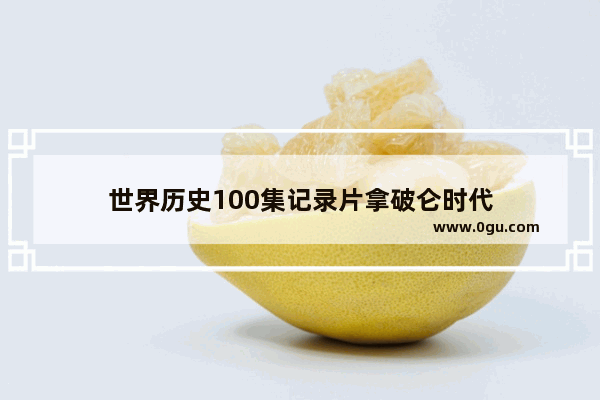 世界历史100集记录片拿破仑时代