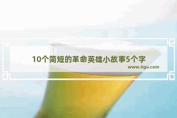 10个简短的革命英雄小故事5个字