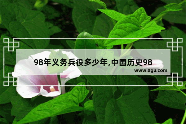 98年义务兵役多少年,中国历史98